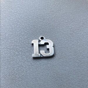 James Avery 13 Charm Number Thirteen